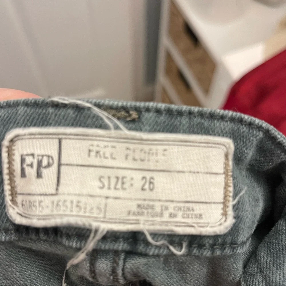 Free People Olive Utility Denim Overalls Jumpsuit